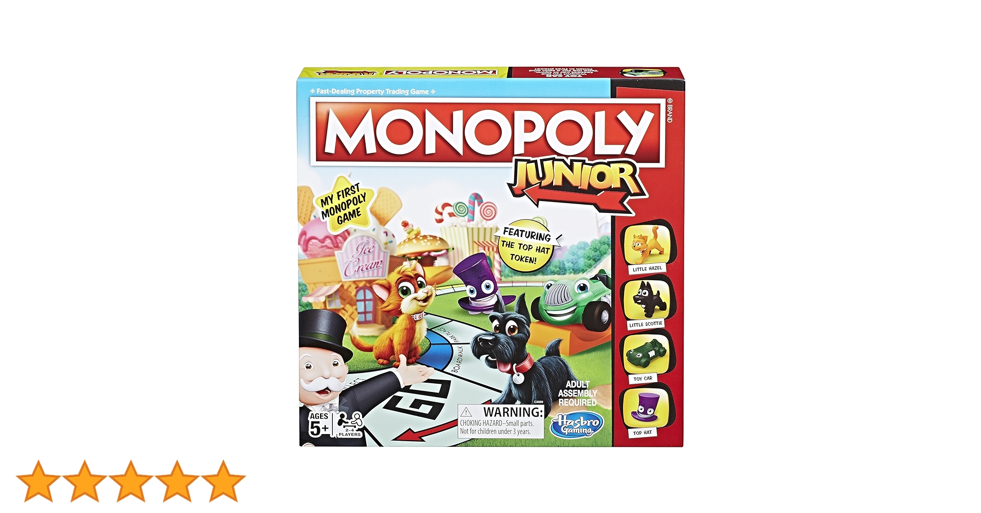 Amazon.co.jp: Hasbro Gaming Monopoly Junior Game : おもちゃ